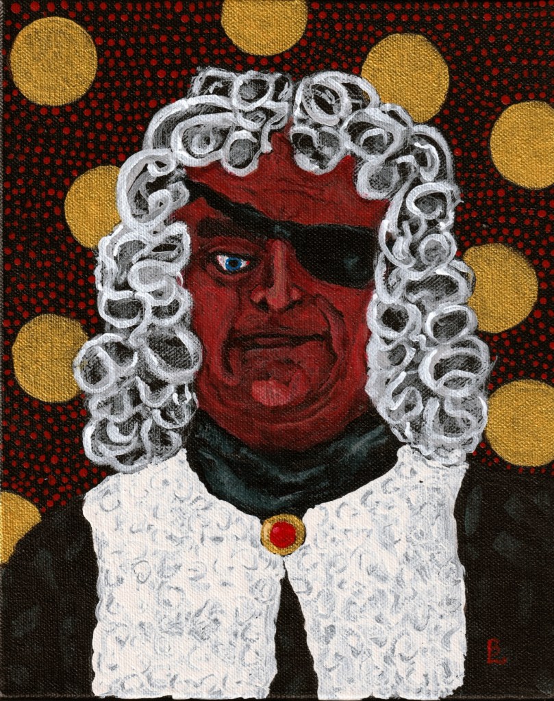 portrait of Pirate Judge